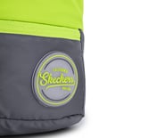 TREKKING BACKPACK WITH FRONT POCKET, GREEN/YELLOW