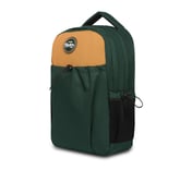 BAGPACK WITH MULTI COMPARTMENT, ORANGE/WHITE