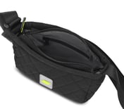 QUILTED SIDE BAG, BBBBLACK