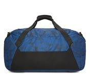 CAMO DUFFLE BAG, BLUE/BLACK