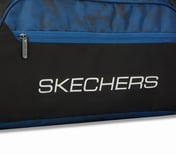 CAMO DUFFLE BAG, BLUE/BLACK