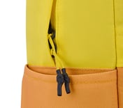 Mini Backpack With Single Compartment, YELLOW/ORANGE Accessories Right View