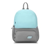 MINI BACKPACK WITH SINGLE COMPARTMENT, BLUE/SILVER Accessories Lateral View