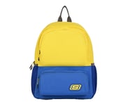 MINI BACKPACK WITH SINGLE COMPARTMENT, BLUE/YELLOW Accessories Lateral View