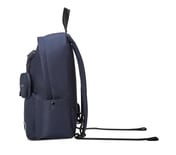 MICRO POLYESTER SINGLE COMPARTMENT & COIN POUCH BACKPACK, DARK NAVY Accessories Bottom View