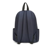 MICRO POLYESTER SINGLE COMPARTMENT & COIN POUCH BACKPACK, DARK NAVY Accessories Left View