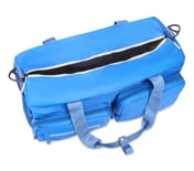 SKECHERS DUAL POCKET GYM DUFFEL, BLUE