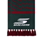 MB SCARF, PINK/GREEN