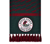 MB SCARF, PINK/GREEN