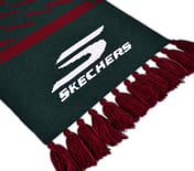 MB SCARF, PINK/GREEN