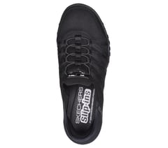 Skechers Slip-ins Relaxed Fit: Breathe-Easy - Roll-With-Me — BLACK 3