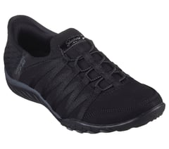 Skechers Slip-ins Relaxed Fit: Breathe-Easy - Roll-With-Me — BLACK 5