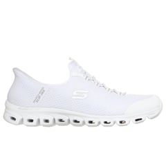 Skechers Slip-ins: Glide-Step - Pursuit — WHITE / SILVER 1