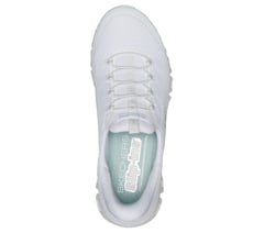 Skechers Slip-ins: Glide-Step - Pursuit — WHITE / SILVER 2