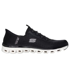 Skechers Slip-ins: Glide-Step - Prism — BLACK / ROSE GOLD 1