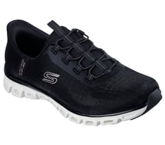 Skechers Slip-ins: Glide-Step - Prism — BLACK / ROSE GOLD 4
