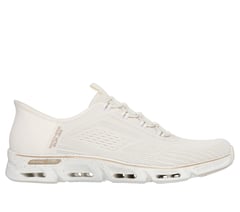 Skechers Slip-ins: Glide-Step Gratify - Pace — NATURAL / GOLD 1