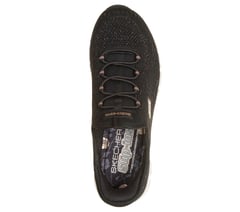 Skechers Slip-ins: Glide-Step - Copper Bloom — BLACK / ROSE GOLD 2