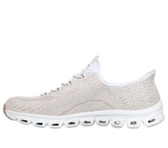 Skechers Slip-ins: Glide-Step - Copper Bloom — WHITE / ROSE GOLD 5