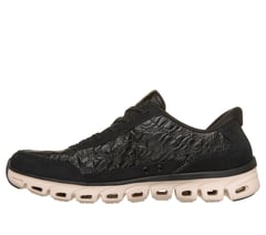 Skechers Slip-ins: Glide-Step - Cozy Fit Sanctuary — BLACK / NATURAL 5
