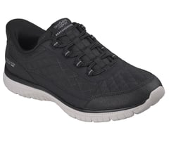 Skechers Slip-ins: Virtue - Cozy Fit Settle In — BLACK / WHITE 4