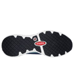 Work Slip-Resistant: Arch Fit - Ebinal — NAVY / AQUA 3