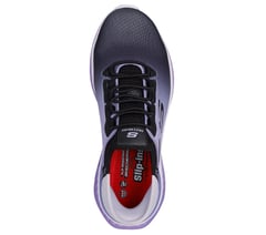Skechers Slip-ins Work: Tilido - Ombray — BLACK / PURPLE 2