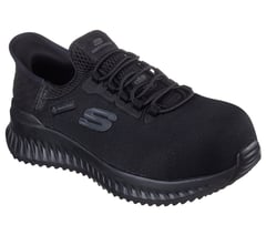 Skechers Slip-ins Work: Tilido - Ombray — BLACK 4