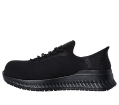 Skechers Slip-ins Work: Tilido - Ombray — BLACK 5