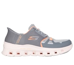 Skechers Slip-ins Work Slip-Resistant: Glide-Step Pro - Edrura — GRAY / ORANGE 1