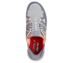 Skechers Slip-ins Work Slip-Resistant: Glide-Step Pro - Edrura — GRAY / ORANGE 2