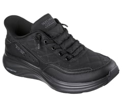 Skechers Slip-ins Work Slip-Resistant: Contour Foam - Cozy Fit — BLACK 4