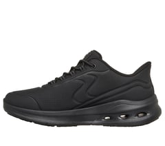 Skechers Slip-ins Work Slip-Resistant Relaxed Fit: Arc Waves 2.0 — BLACK 5