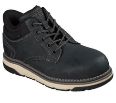 Skechers Slip-ins Work: Flex Boot Fallow — BLACK 4