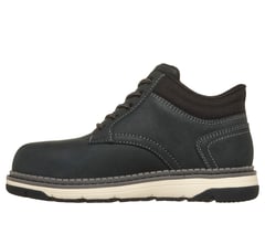 Skechers Slip-ins Work: Flex Boot Fallow — BLACK 5