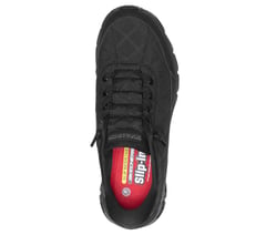 Skechers Slip-ins Work Slip-Resistant: Glide-Step - Cozy Fit Zhova — BLACK 2