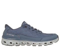 Skechers Slip-ins Work Slip-Resistant: Glide-Step - Cozy Fit Zhova — SLATE 1