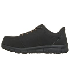 Skechers Slip-ins Work Slip-Resistant: Nampa - Tauli — BLACK / GOLD 5