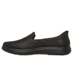 Skechers Slip-ins Work Slip-Resistant: On-The-GO Flex Radiant — BLACK 5
