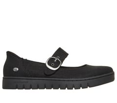 Skechers Slip-ins: BOBS Arch Comfort Sunfest - Easy Charm — BLACK 1