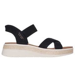 Skechers Slip-ins: BOBS Sun Ray - Bright Take — BLACK 1