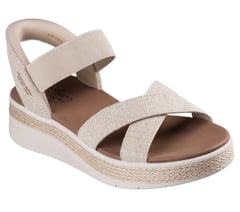 Skechers Slip-ins: BOBS Sun Ray - Bright Take — NATURAL 4