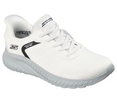 Skechers Slip-ins: BOBS Sport Squad Chaos — BLANCO / GRIS 4