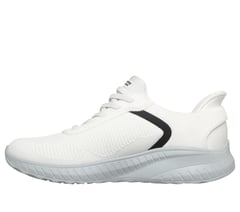 Skechers Slip-ins: BOBS Sport Squad Chaos — BLANCO / GRIS 5