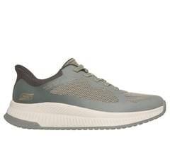Skechers Slip-ins: BOBS Squad 4 - Staple Look — OLIVE / MULTI 1