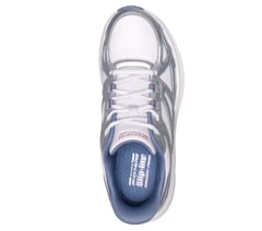 Skechers Slip-ins: BOBS Skillz - Kick It — WHITE / SILVER 2