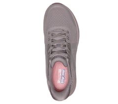 Skechers Slip-ins: BOBS Sport Arc Waves Remix - Get Grounded — DARK TAUPE 2