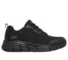 Waterproof: Skechers BOBS Sport B Flex - Rainy Edge — BLACK 1