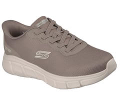 Skechers Slip-ins: BOBS Sport B Flex - Glacial Edge — DARK TAUPE 4