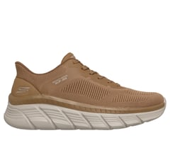 Skechers Slip-ins: BOBS Sport B Flex HI - Velocity Knit — CHESTNUT 1